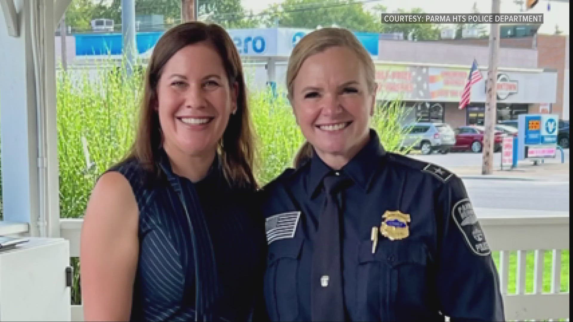 Tanya Czack, a 34-year veteran of the Parma Heights Police Department, is the first female chief of police in the city's history.