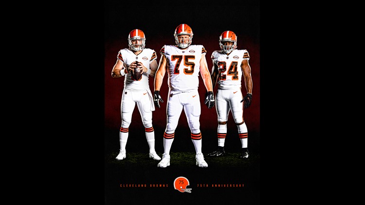 75 cleveland browns
