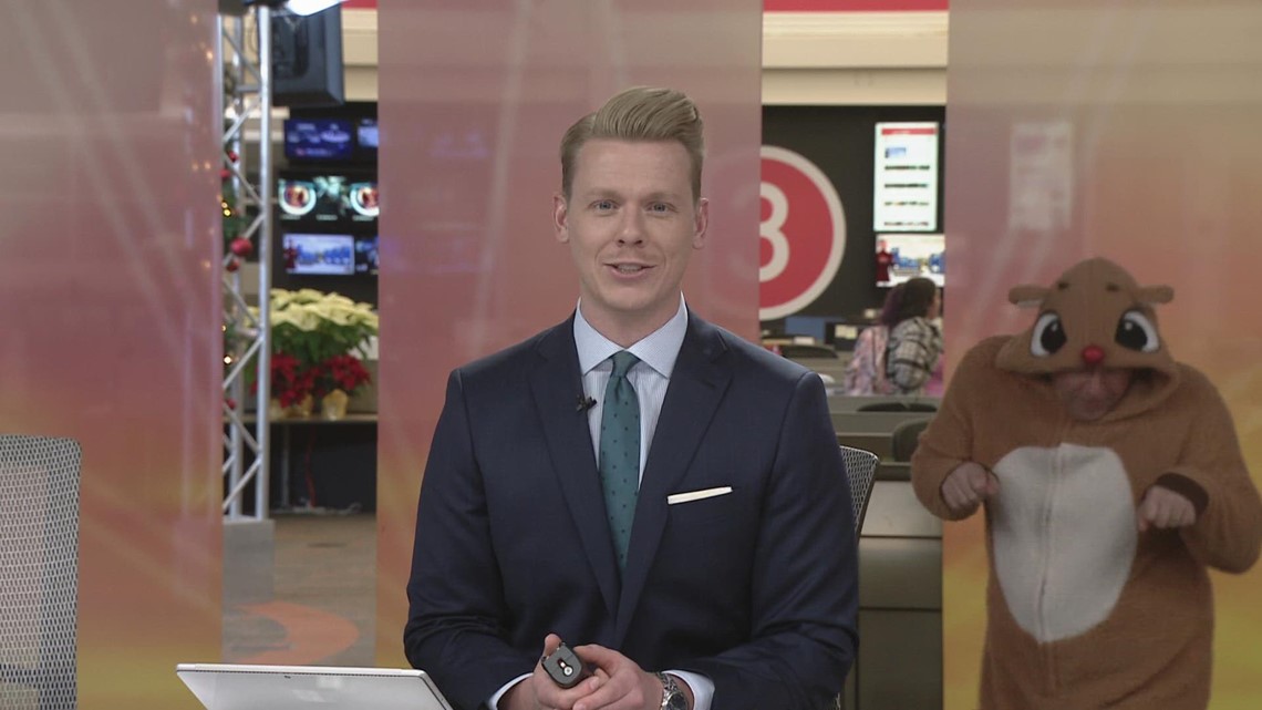 When Rudolph interrupts the morning news