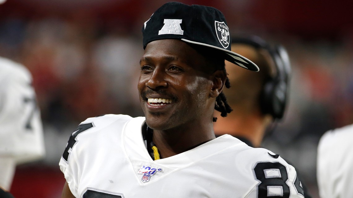 NFL on X: .@Raiders release WR Antonio Brown.  / X