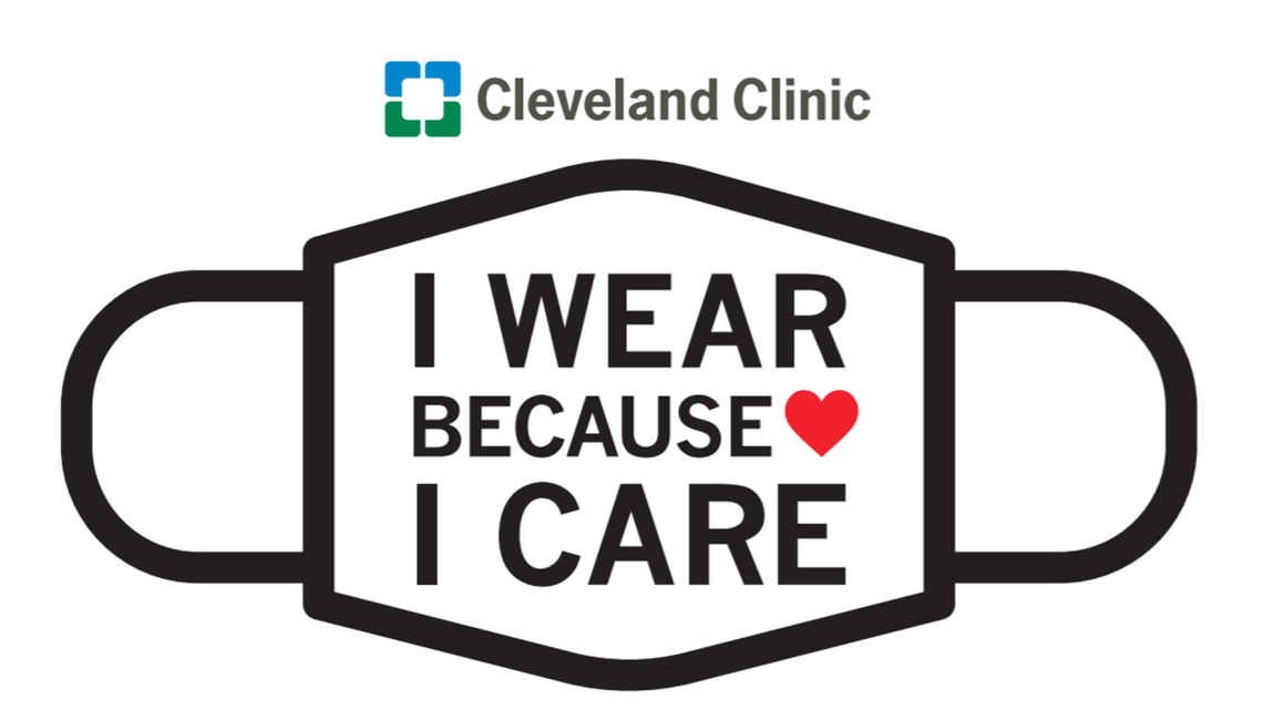 Cleveland Clinic launches promask I wear because I care campaign