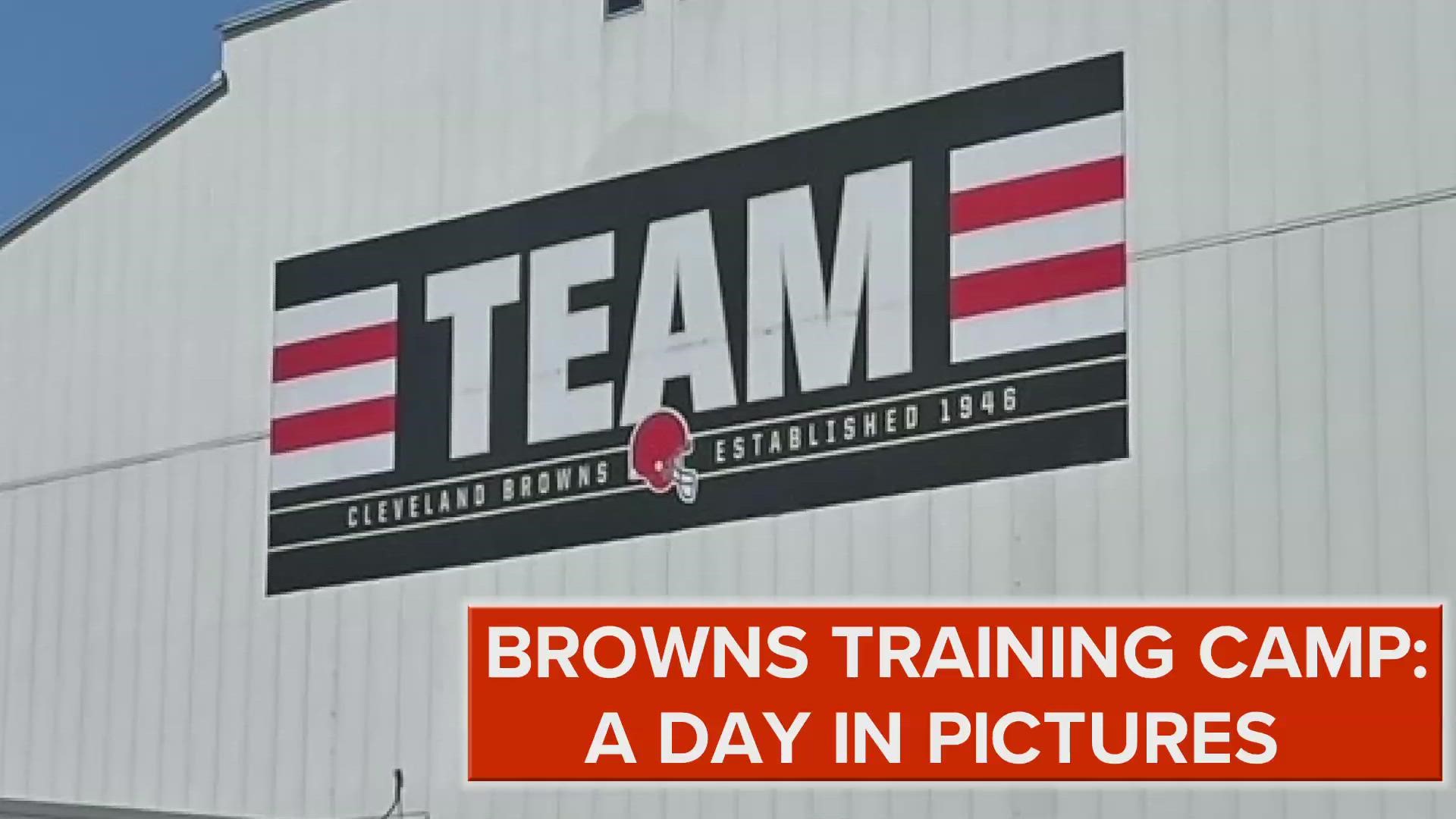 Check out the pics from day 7 of Browns' training camp from Berea.