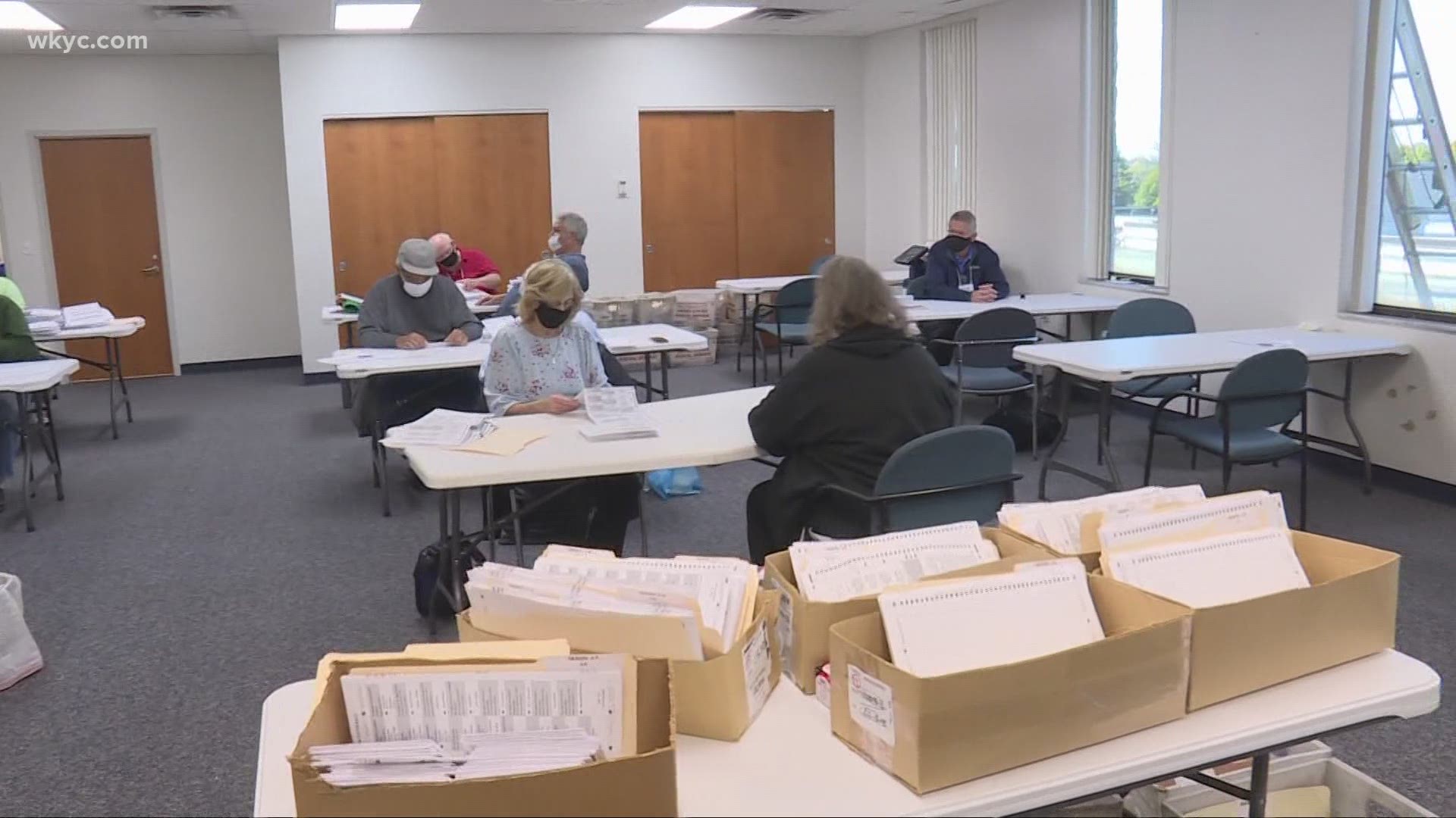 Record absentee voting numbers are being set across the country, and the Akron area is no exception. Brandon Simmons reports.