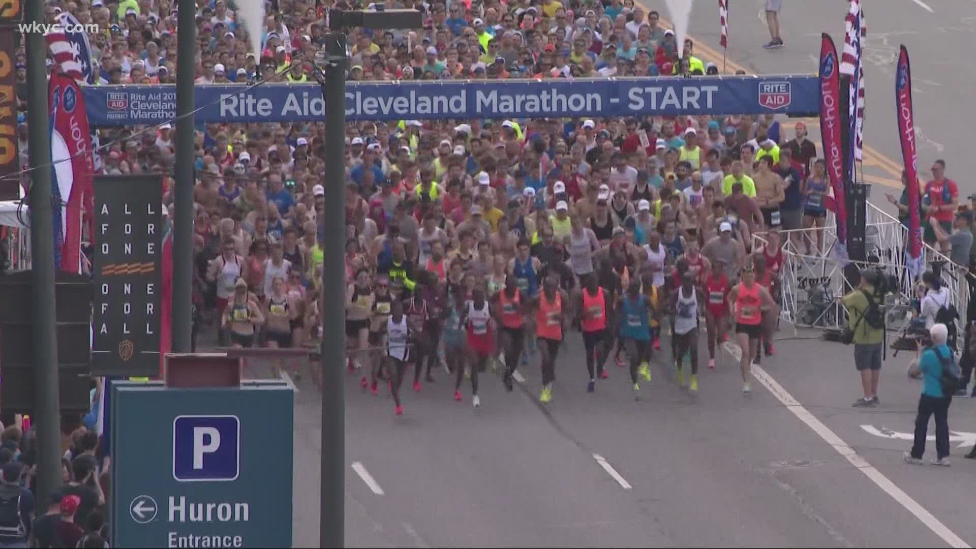The 2021 Cleveland Marathon has a new date for this Fall.  The Marathon will take place October  23-24.