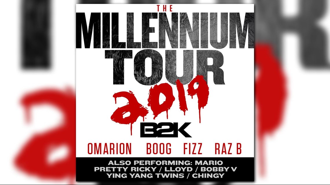 Millennium Tour staring B2K, Pretty Ricky, Lloyd and more to