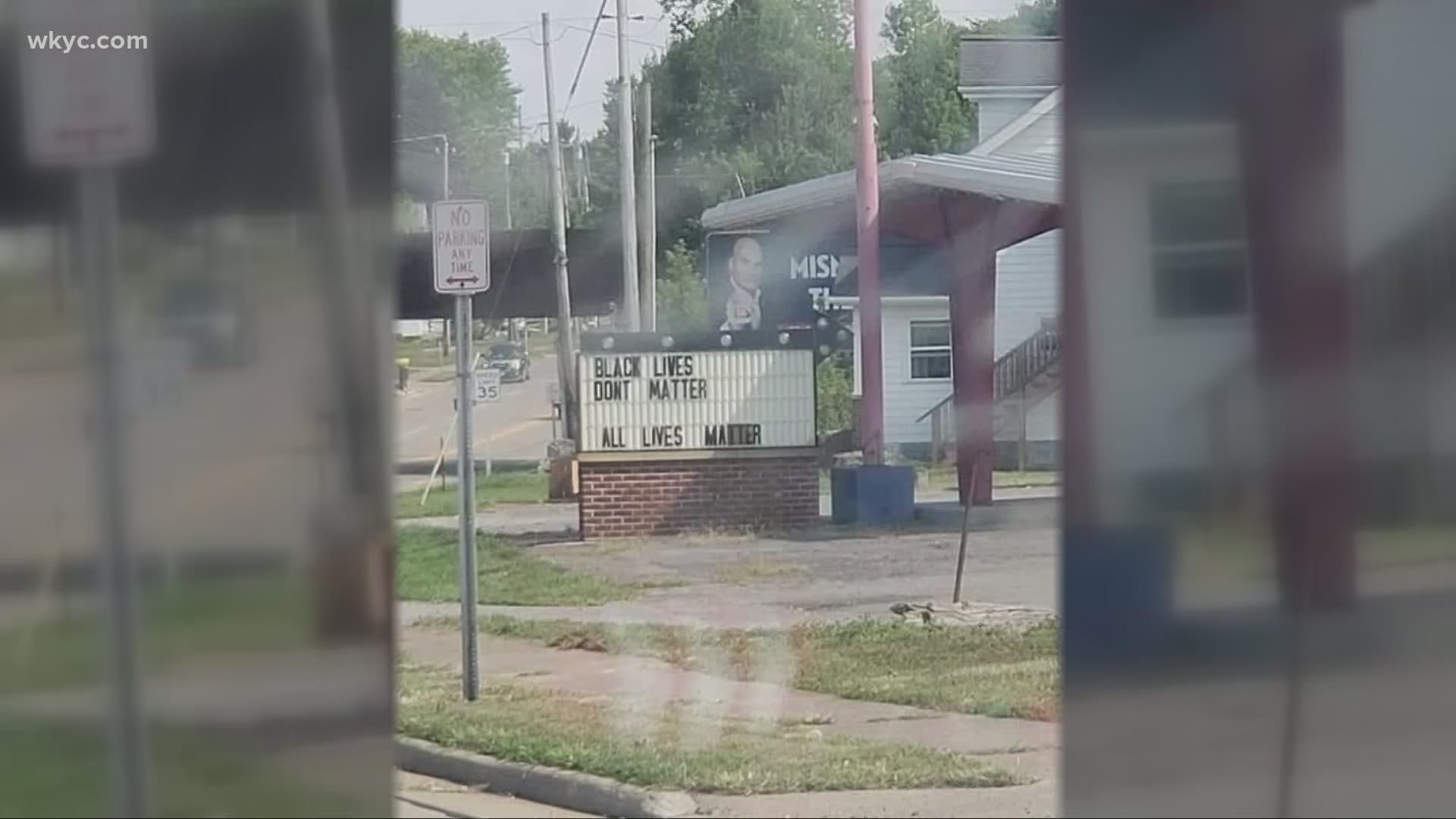 Dinner Bell Drive-In on Lake Avenue is being met with serious back lash over and alleged racist sign. Tiffany Tarpley has the latest on this story.