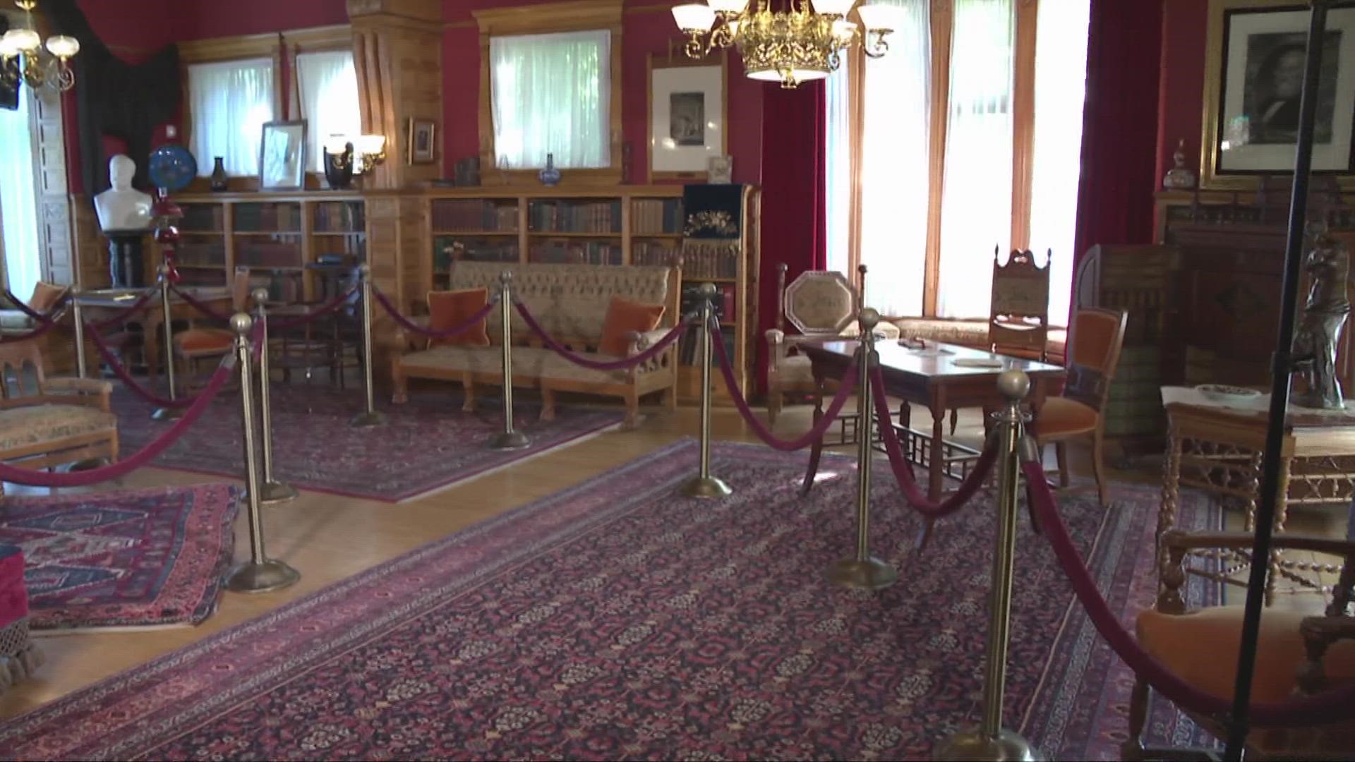 While James A. Garfield may not have served as President for long, he and his family left a lasting legacy in their home in Mentor