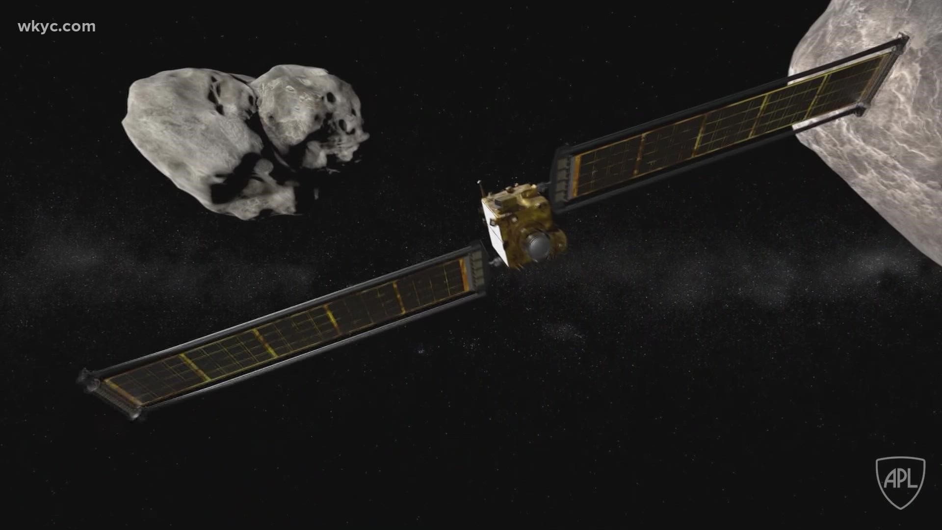 Ever wondered how NASA plans to get rid of an asteroid that is getting a little too close for comfort? There's a plan for that! Lynna Lai reports.