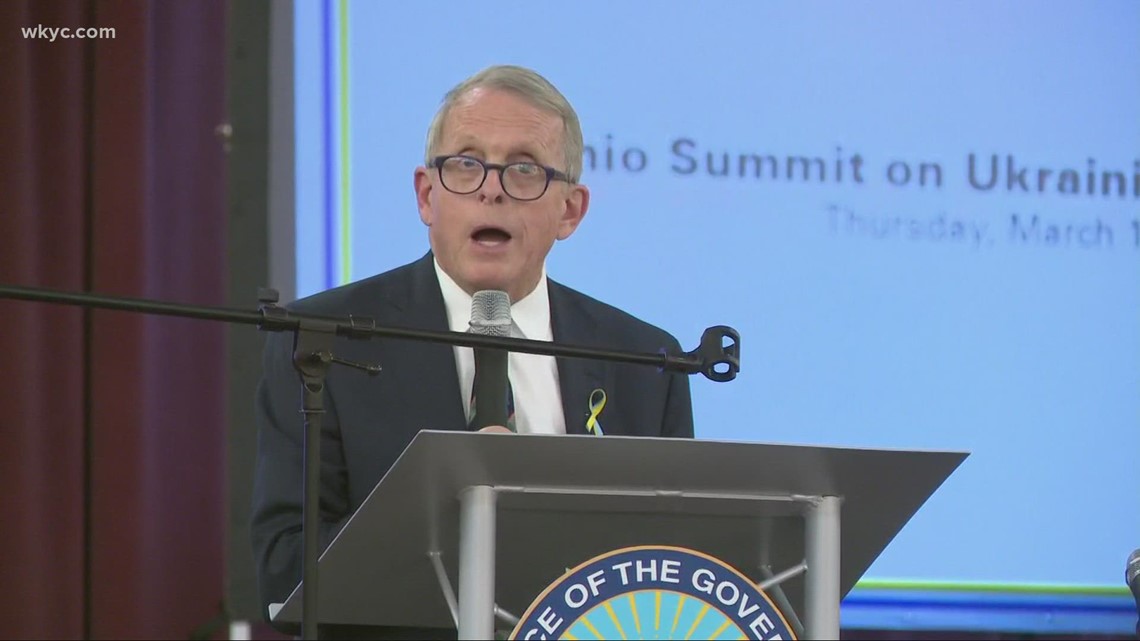 Gov. Mike DeWine holds Ukraine refugee summit in Parma - Vimarsana News