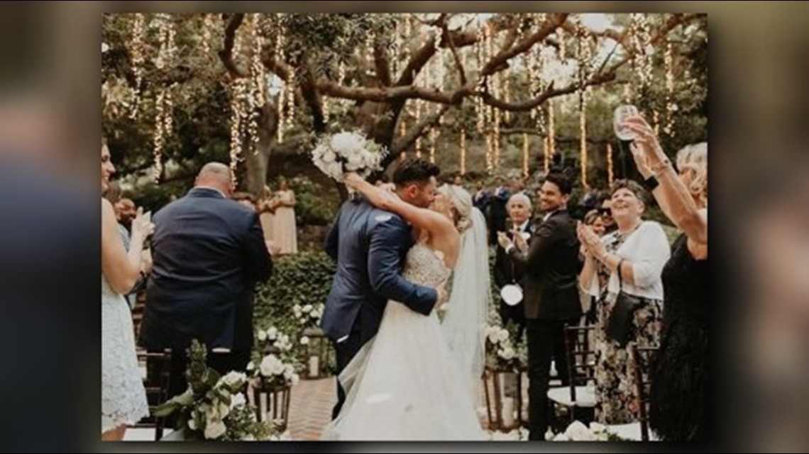 Watch Cleveland Browns Qb Baker Mayfield Wife Emily Share Heart Warming Wedding Videos On Instagram Wkyc Com