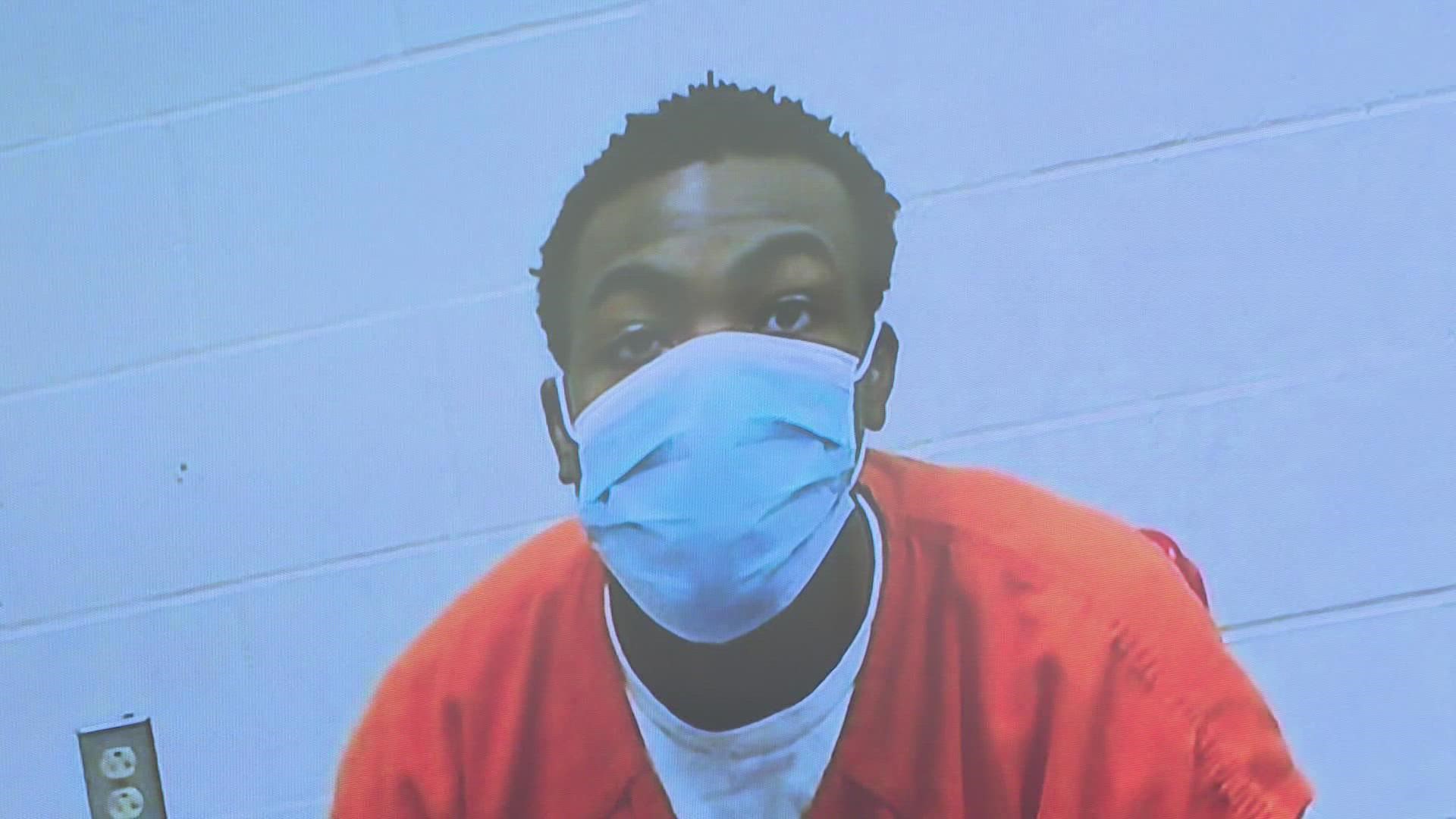 Duane Tra'Ron Jackson faces multiple charges in the murder of Maurco Toler in Dec. 2021.