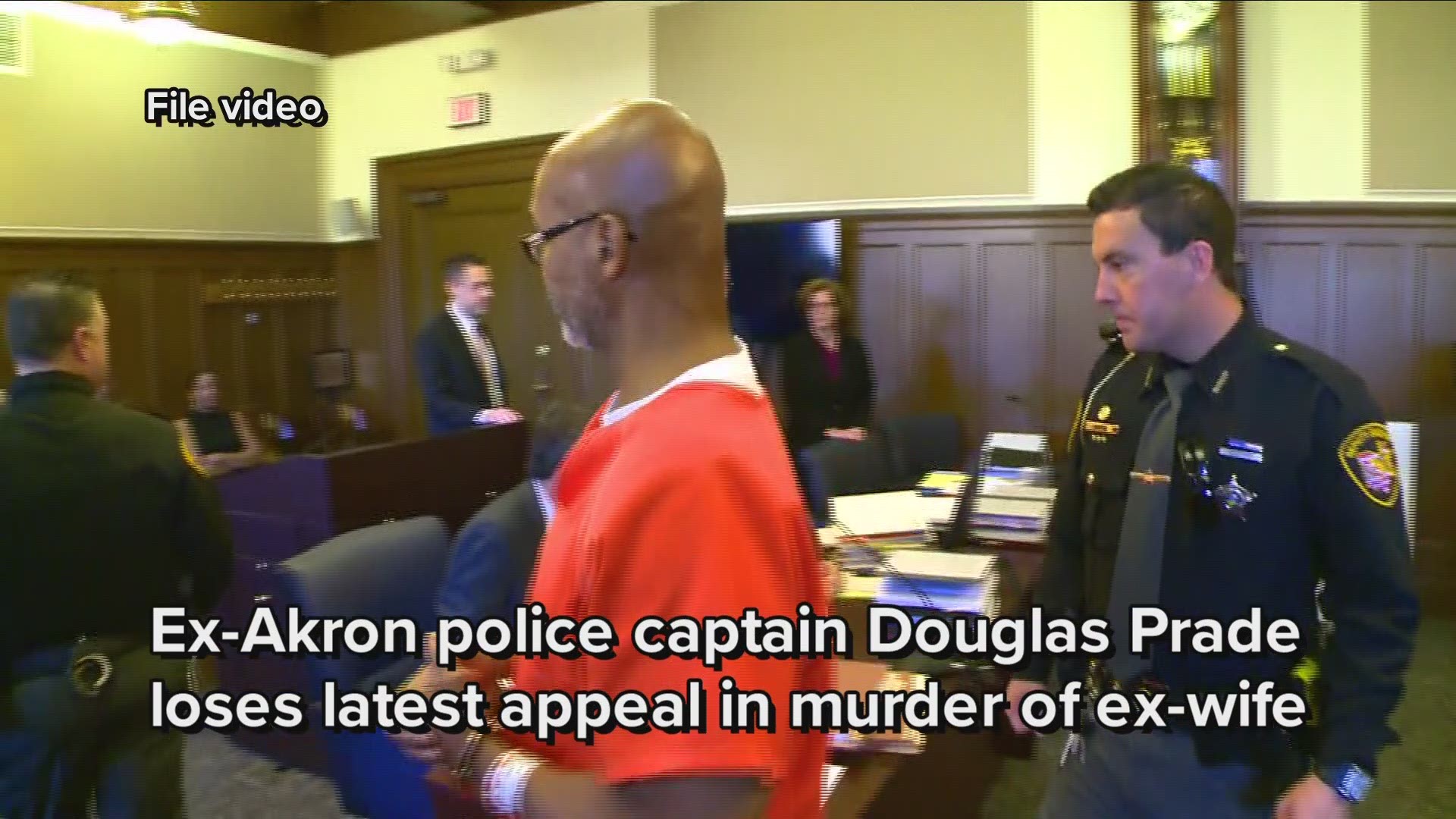 Ex-Akron police captain Douglas Prade loses latest appeal in murder of ex-wife