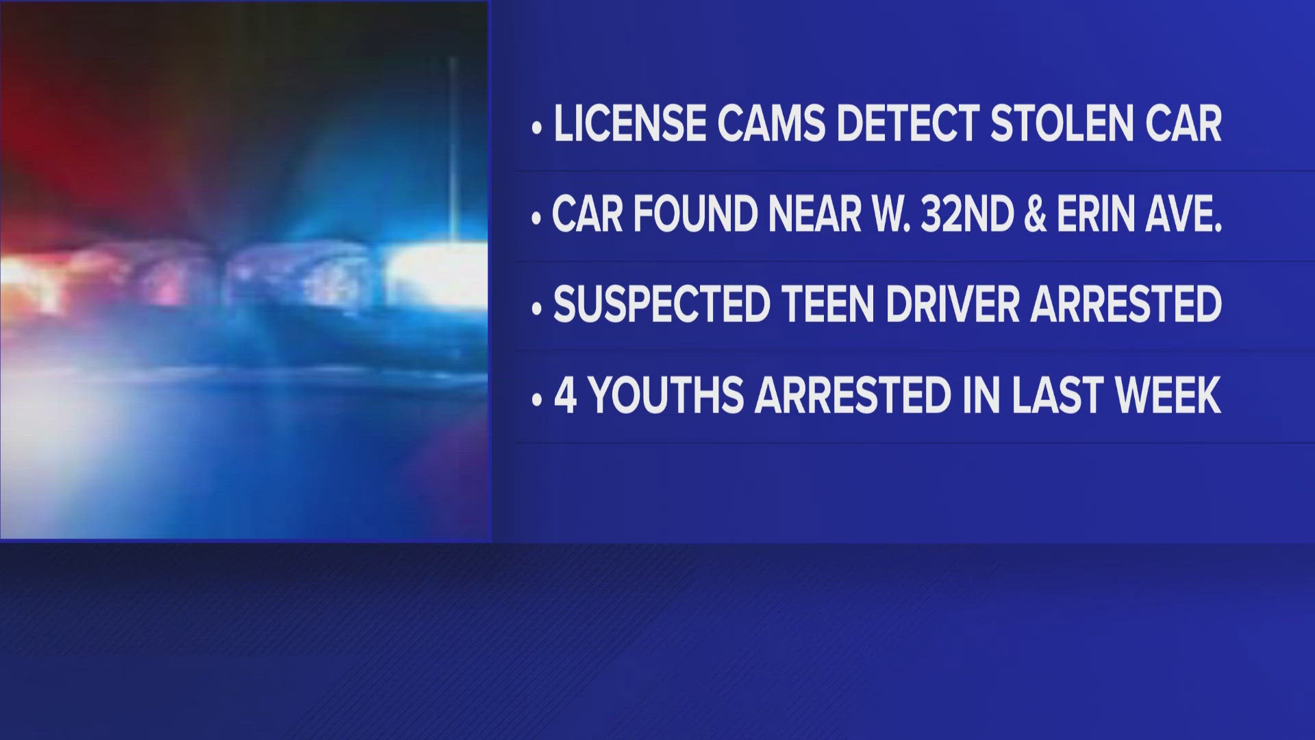 Cleveland police arrest teen, recover stolen vehicle during special ...