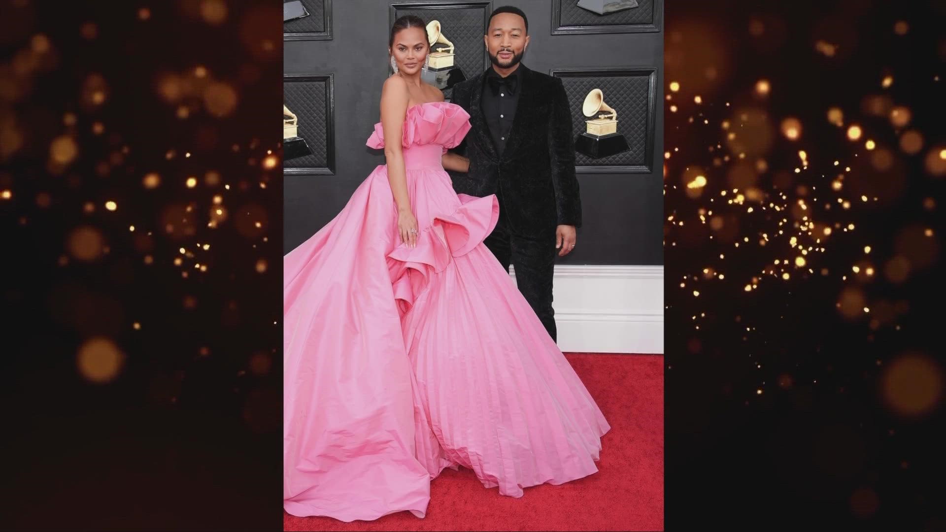 Who sparkled on the red carpet at Sunday's Grammys? Our Hallie Abrams has your recap.