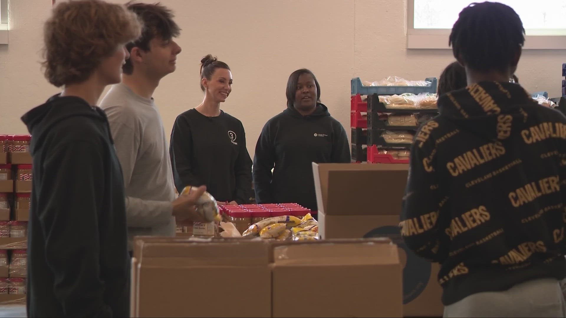 The Greater Cleveland Food Bank feeds more than just Cleveland. It distributes food to more than 1,000 hunger-relief programs in six counties.