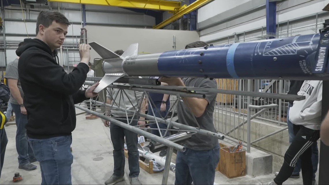 Akron Akronauts rocket team gets closer to a space shot