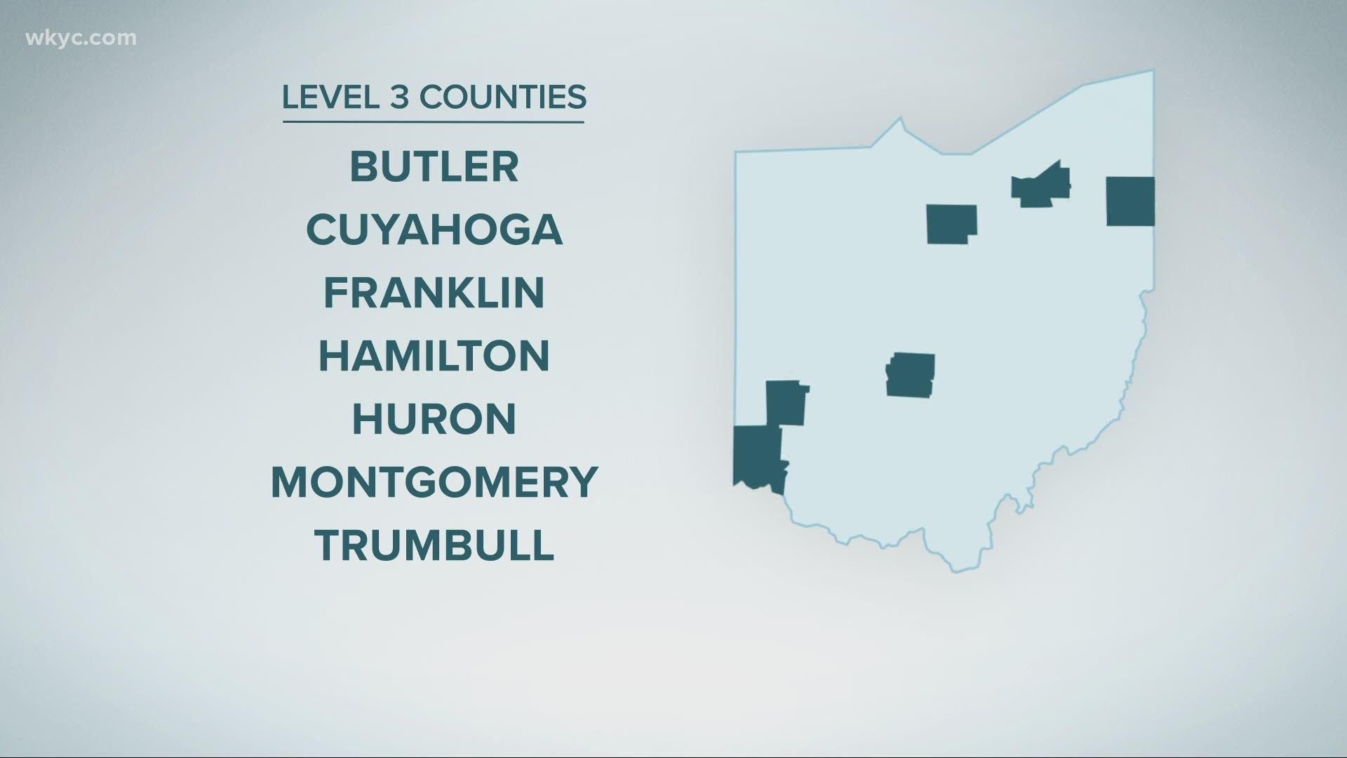 Mask Mandate Issued For 7 Counties In Ohio Wkyc Com