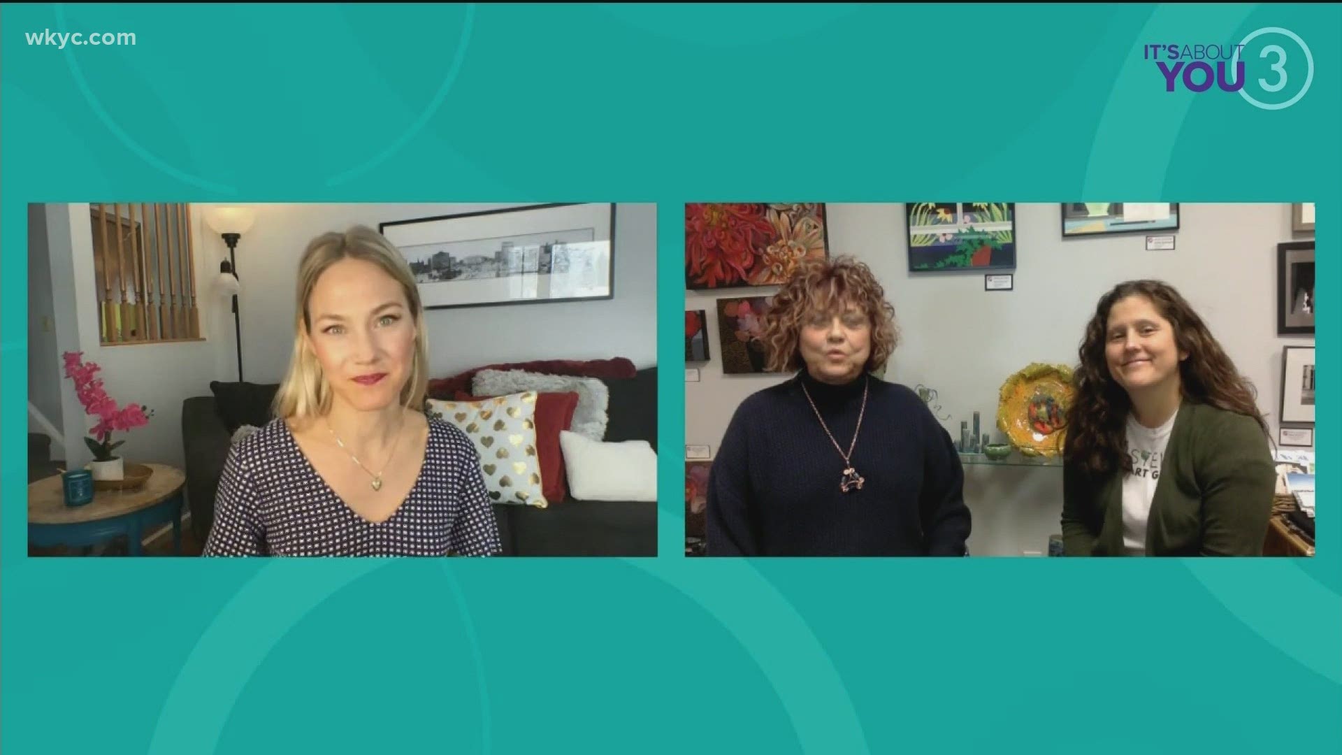 Alexa talks with the mother-daughter duo, Carol Pitts and Dani Klein, about Stella's Art Gallery and art therapy.