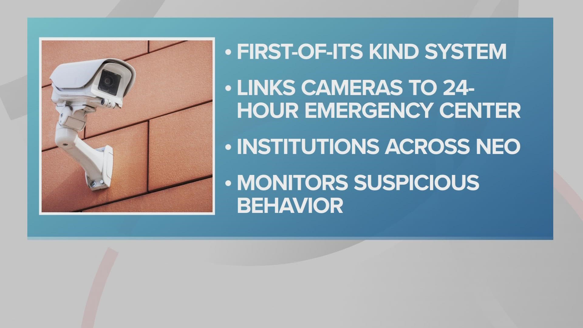 The system was created and implemented by JFC Security, and is a first of its kind in the U.S.