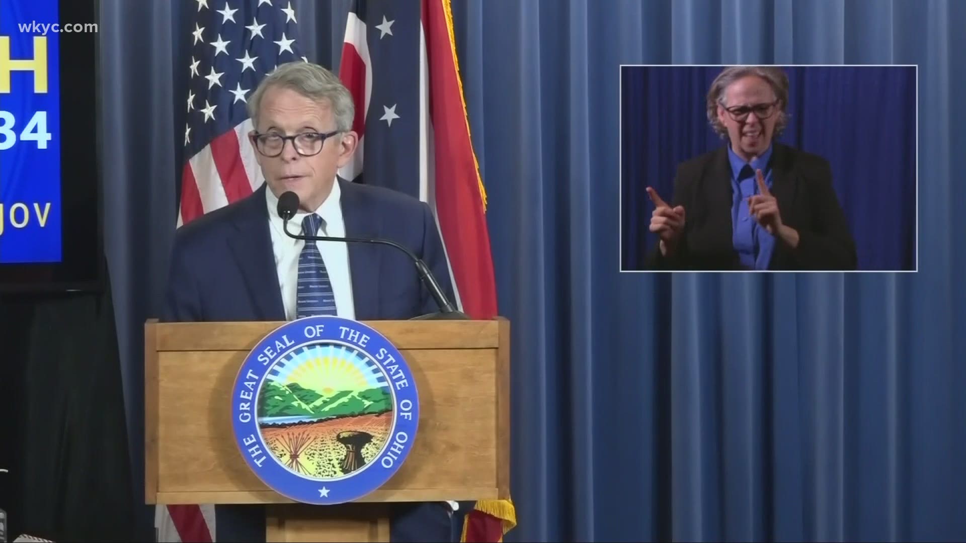 Gov. DeWine is accused of violating the Ohio and United States Constitutions. That is in addition to multiple sections of the Ohio Revised Code.