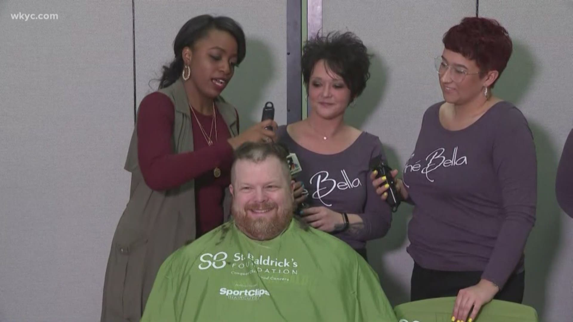 March 8, 2019: If you notice more bald people walking around town, it's because plenty of folks are shaving their heads for St. Baldrick's, the annual cancer fundraiser.