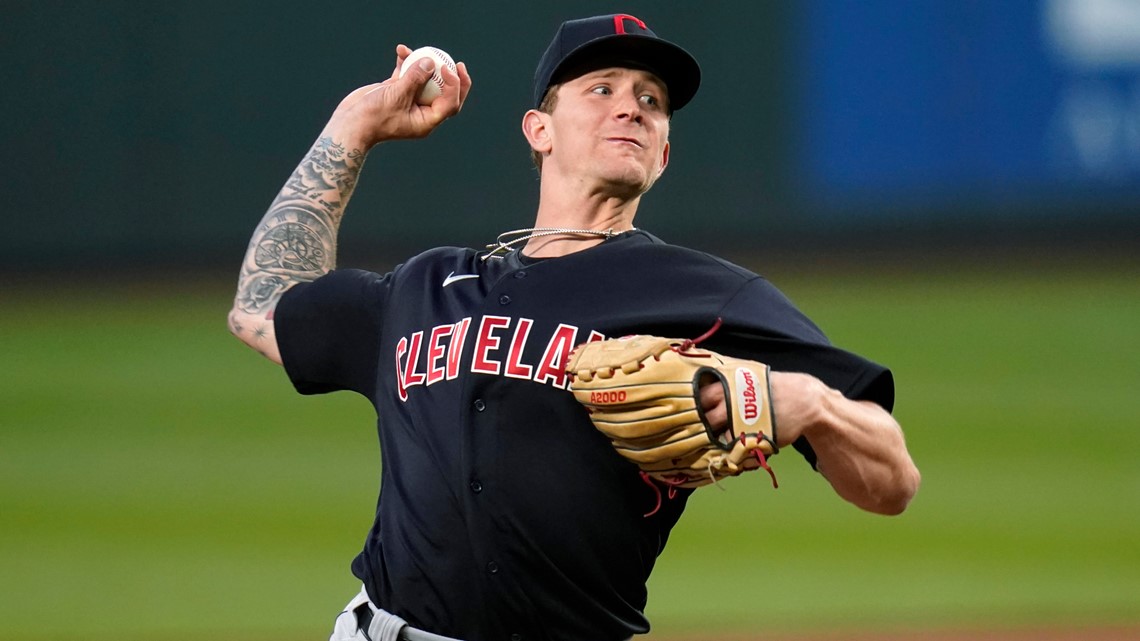 Tribe starting pitcher Zach Plesac returning from injury