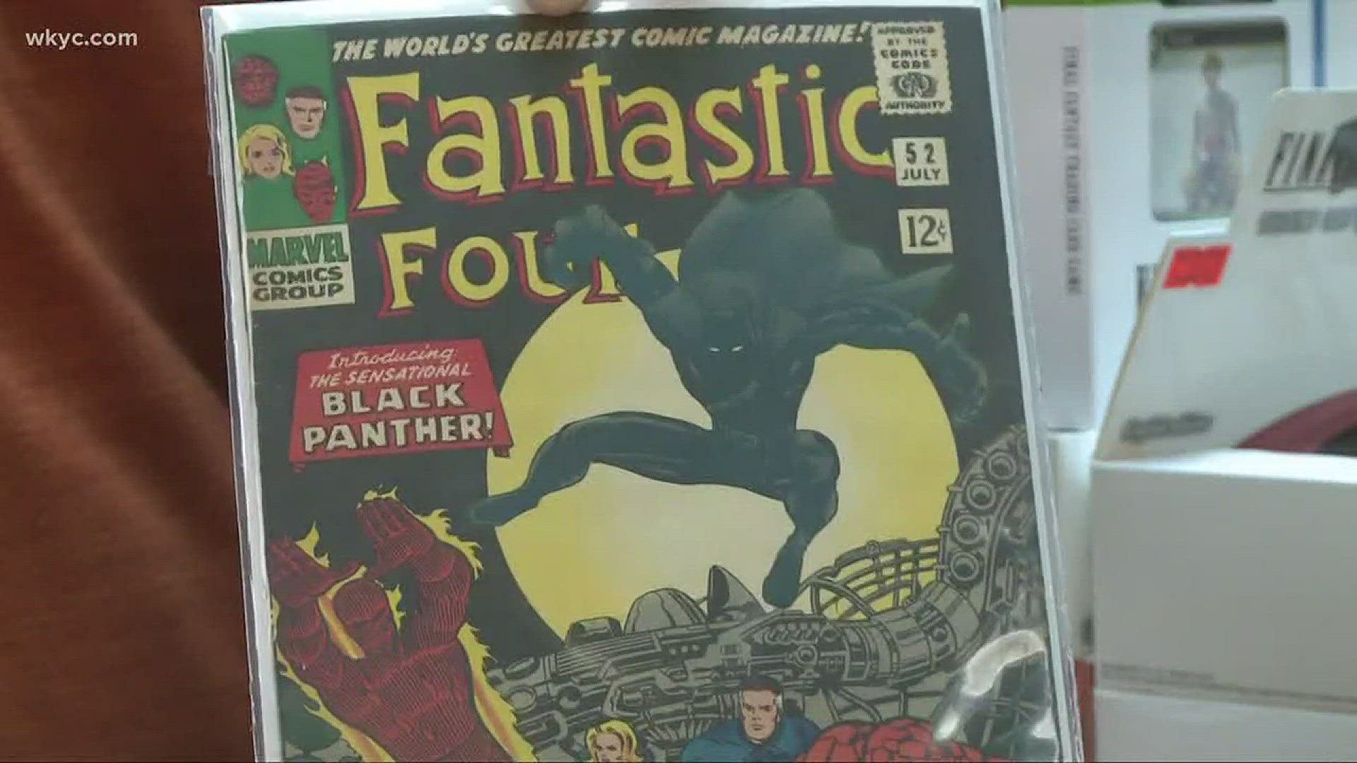 Local comic book collection features first appearance of Black Panther
