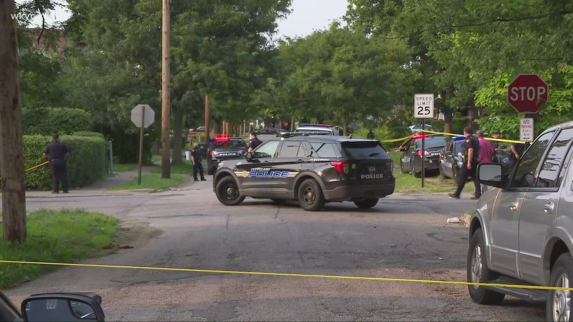 10-year-old boy in critical condition after being shot in back on Cleveland's east side