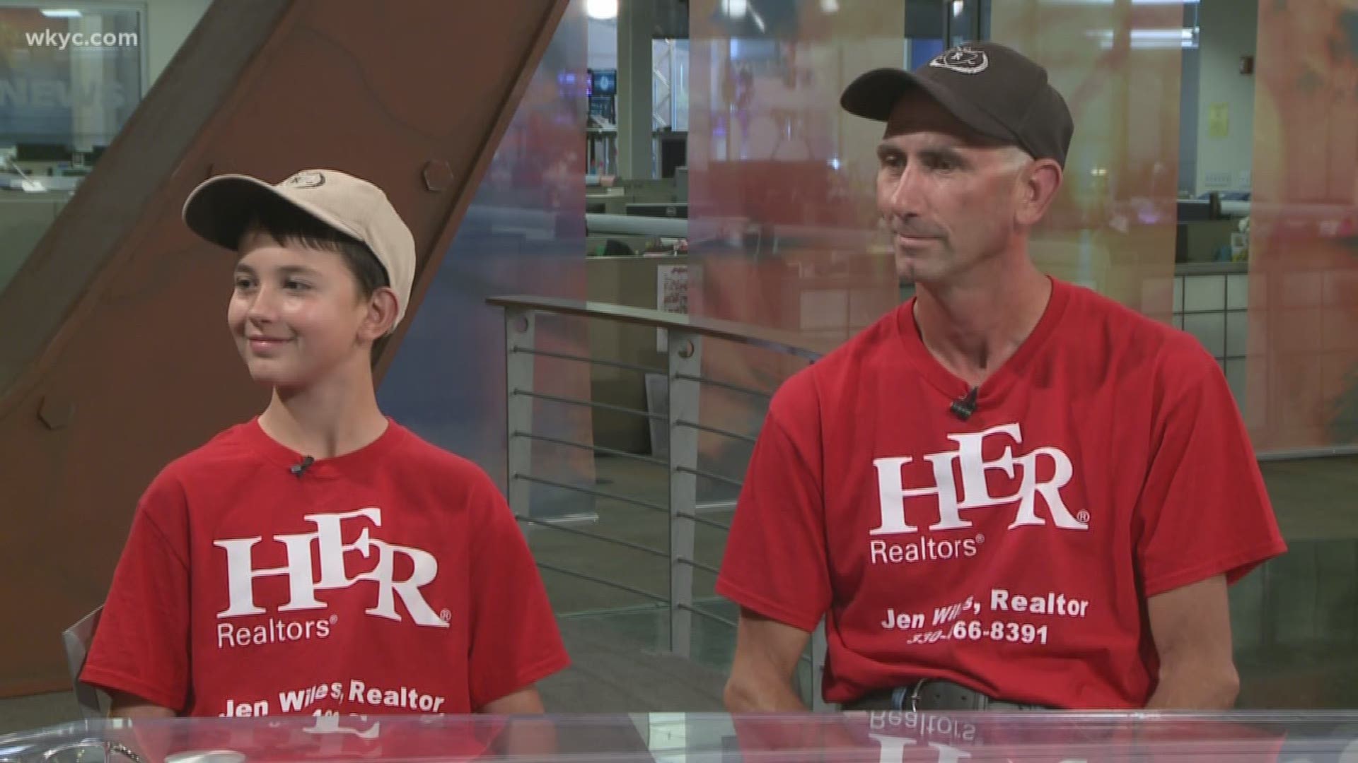 Father, Son from Rittman hitch hike across America