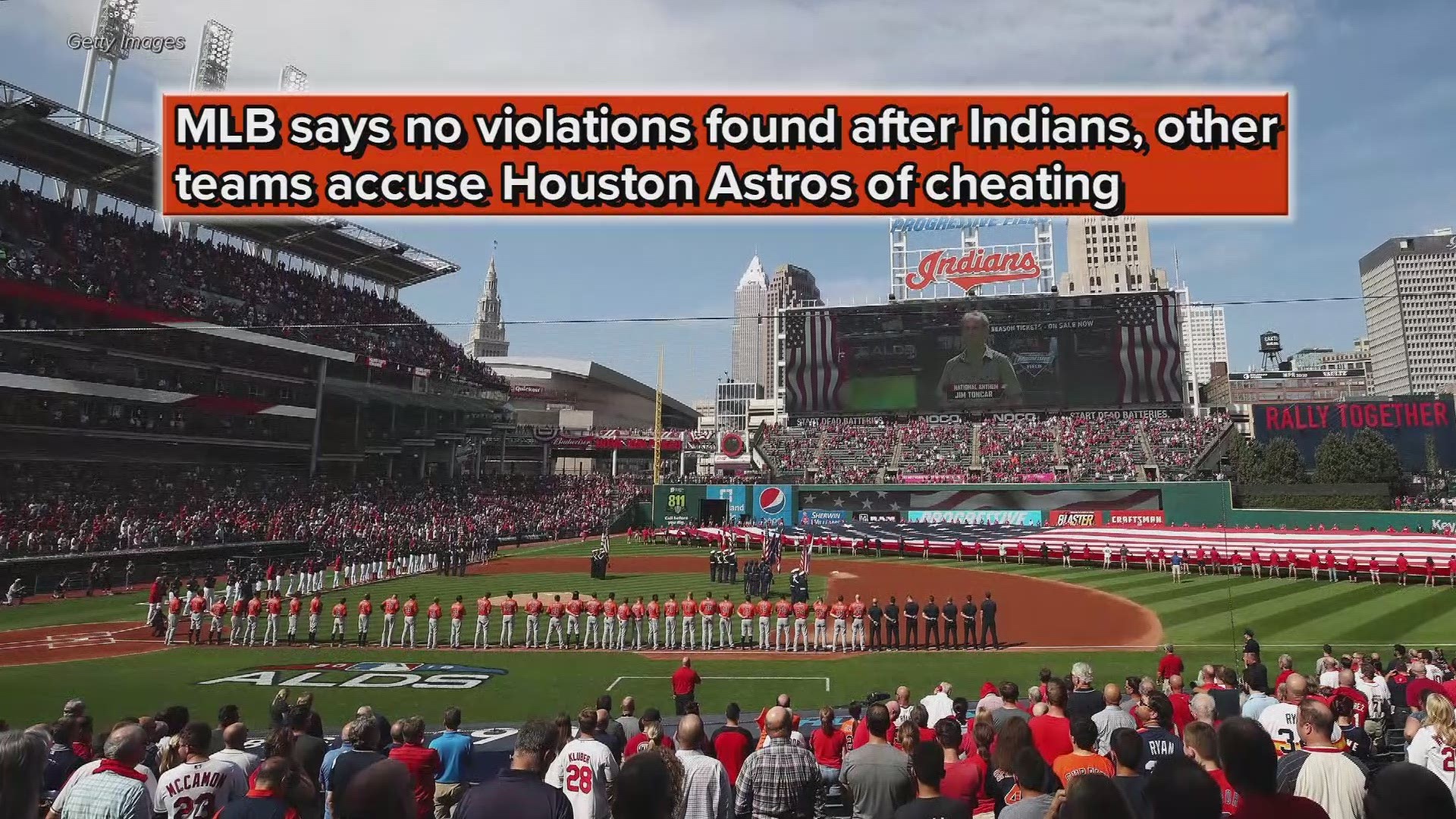 MLB says no violations found after Cleveland Indians, other teams accuse Houston Astros of cheating