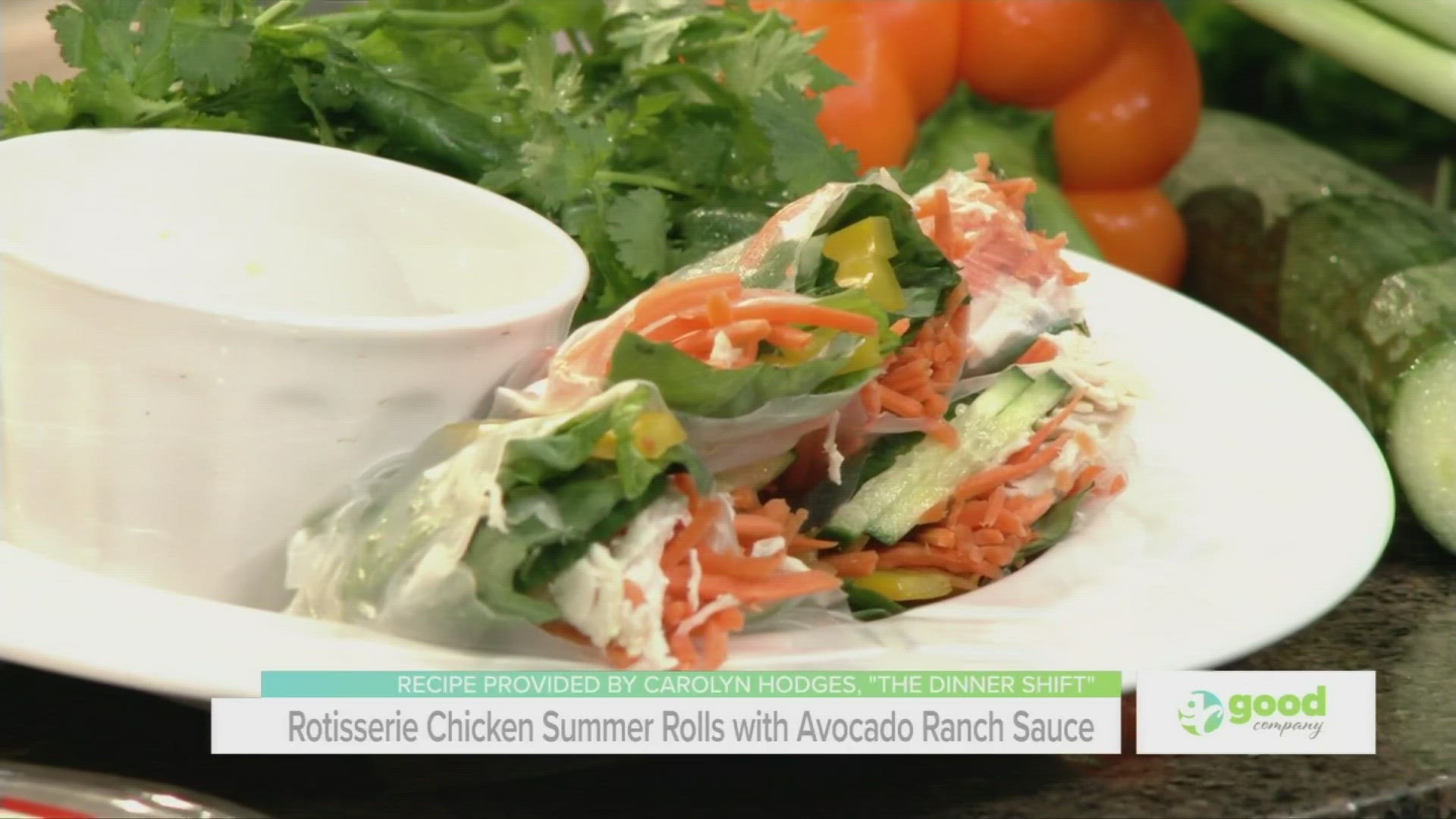 Hollie shows us the recipe for a perfect summer snack that requires no cooking!