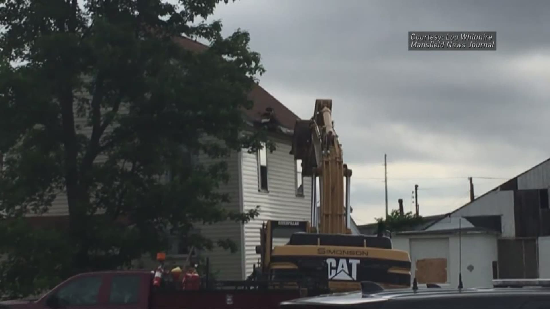 Demolition begins on house where Shawn Grate killed two women