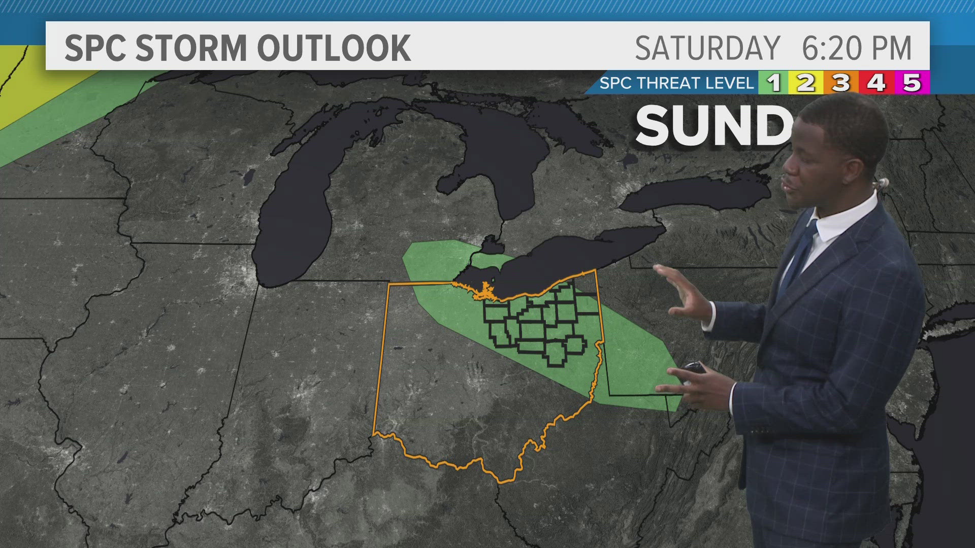 The summer-like heat and humidity stick around through next week.