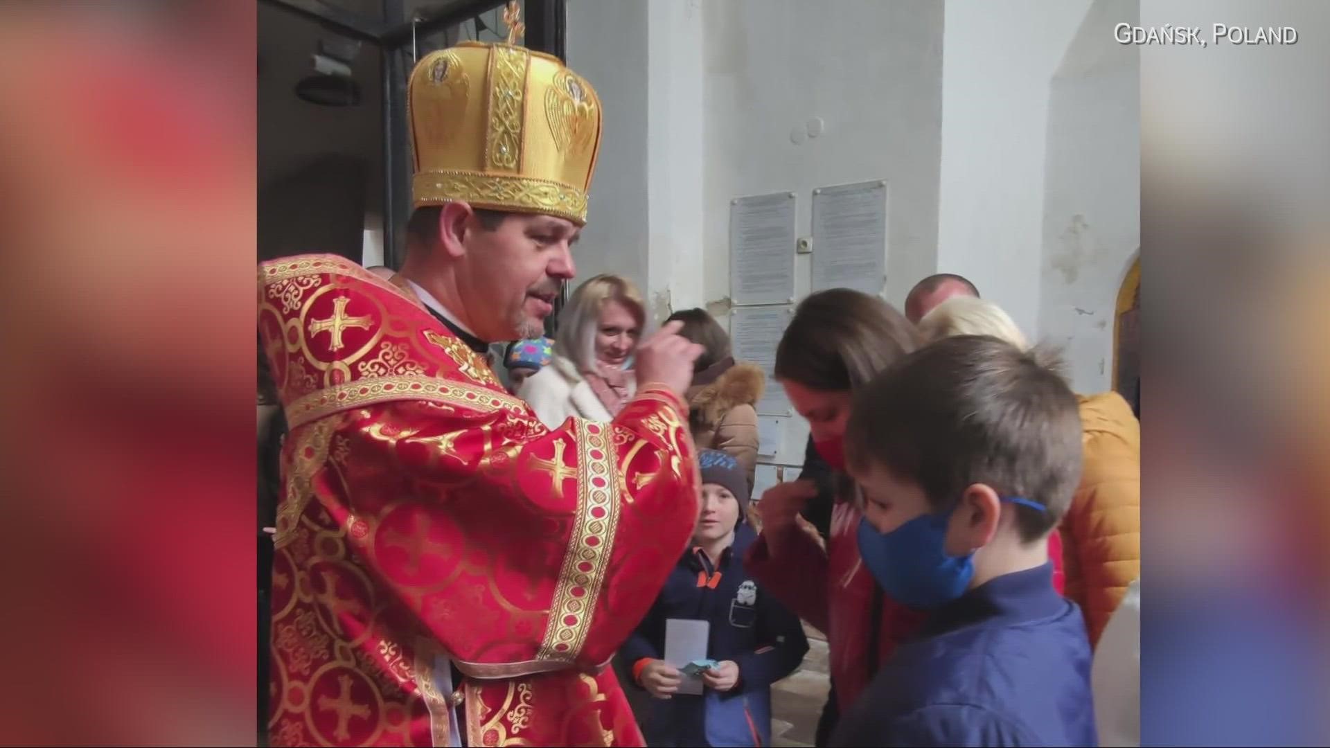 A parma-based Ukrainian bishop is back and Lindsay Buckingham spoke with him about what he saw and how you can help.