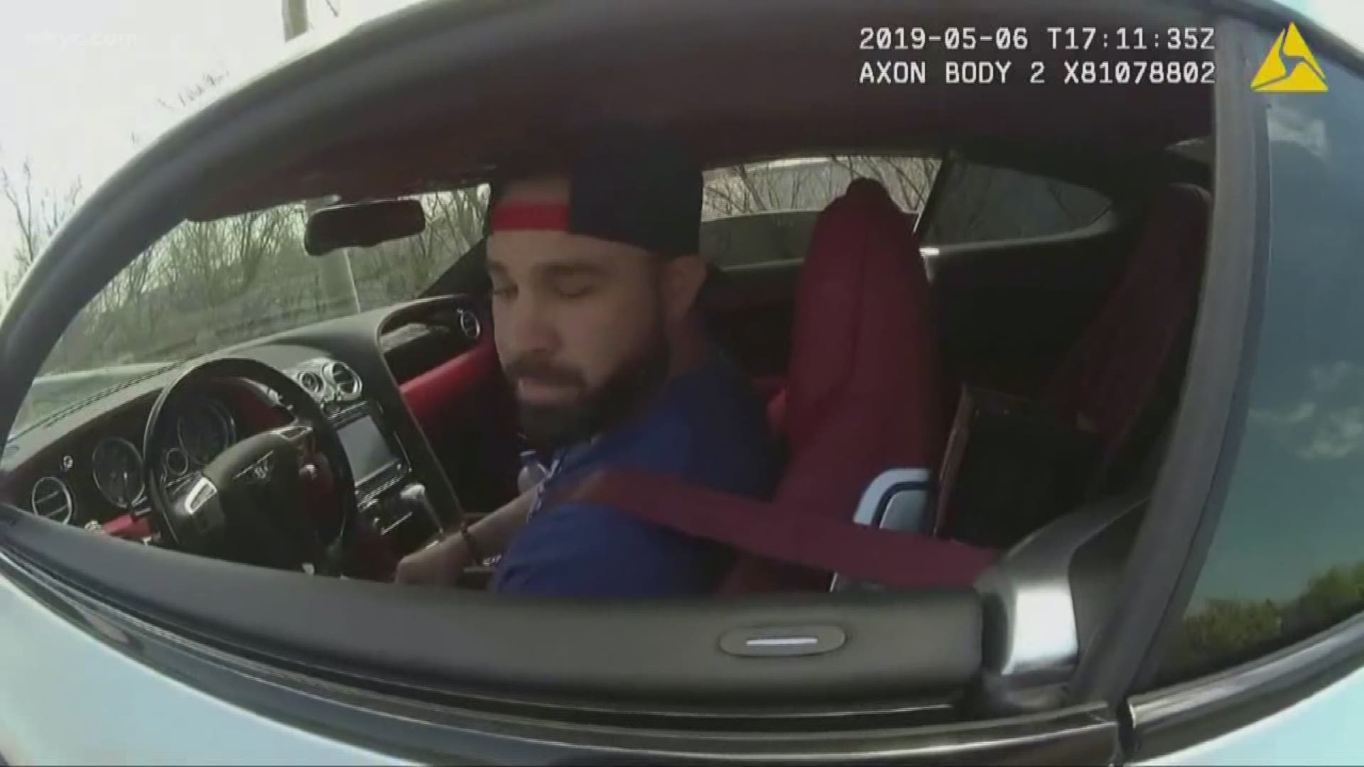A Cleveland police officer had some advice for Indians second baseman Jason Kipnis during a May 6 traffic stop.