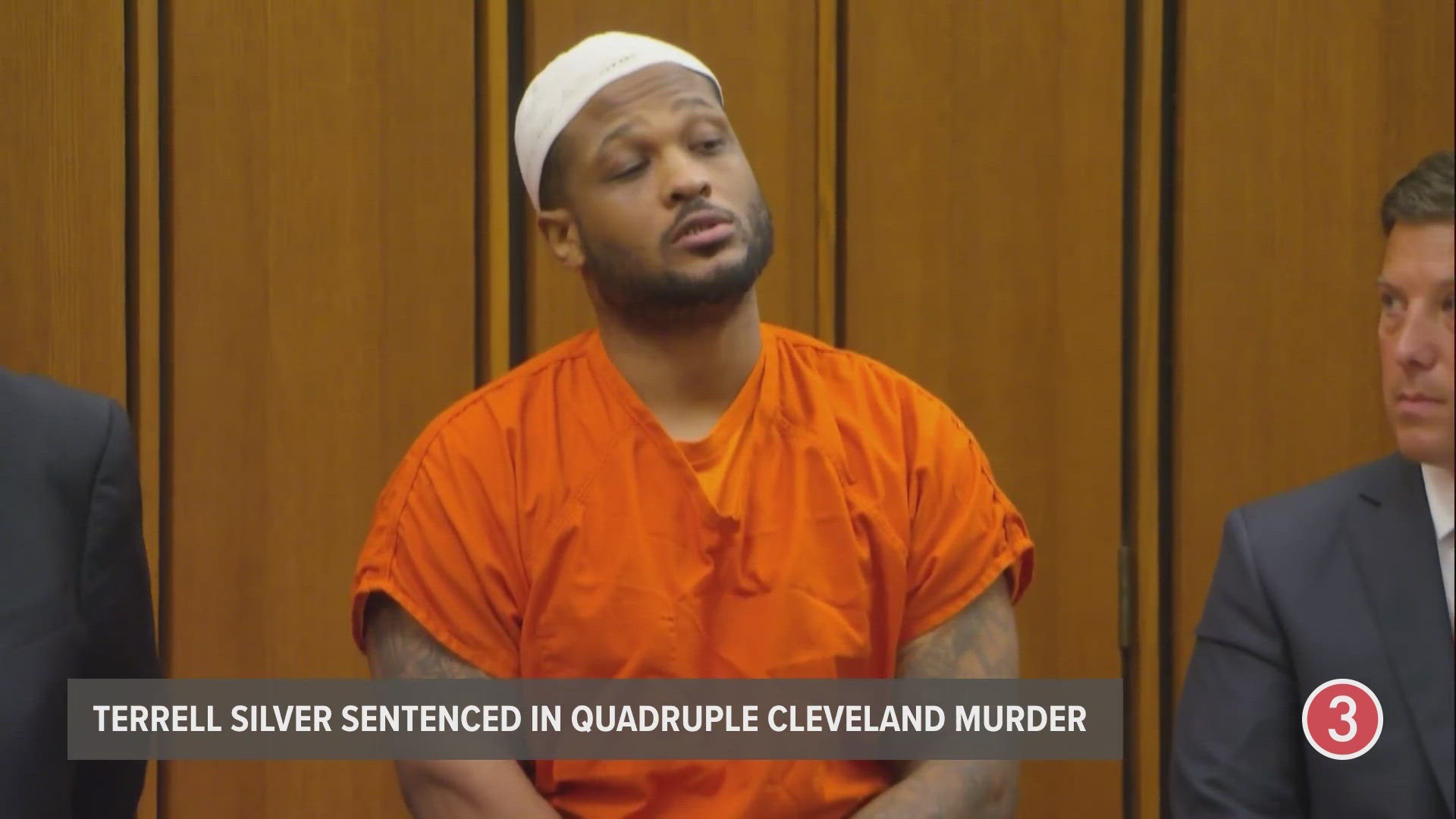 Terrell Silver spoke to the court before he was sentenced for the murders of four people who were shot and killed in Cleveland, which happened in September of 2019.