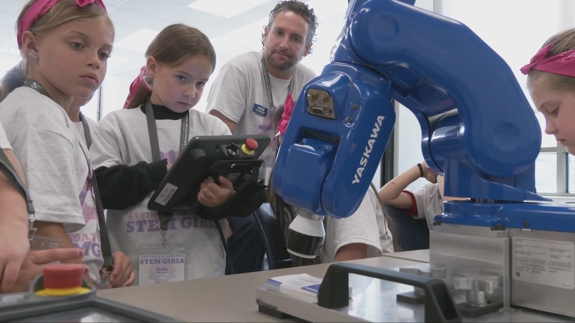 An area microtronics engineer and Kent State alum created 'Saturdays are for STEM Girls' to expose 100 girls to technology.