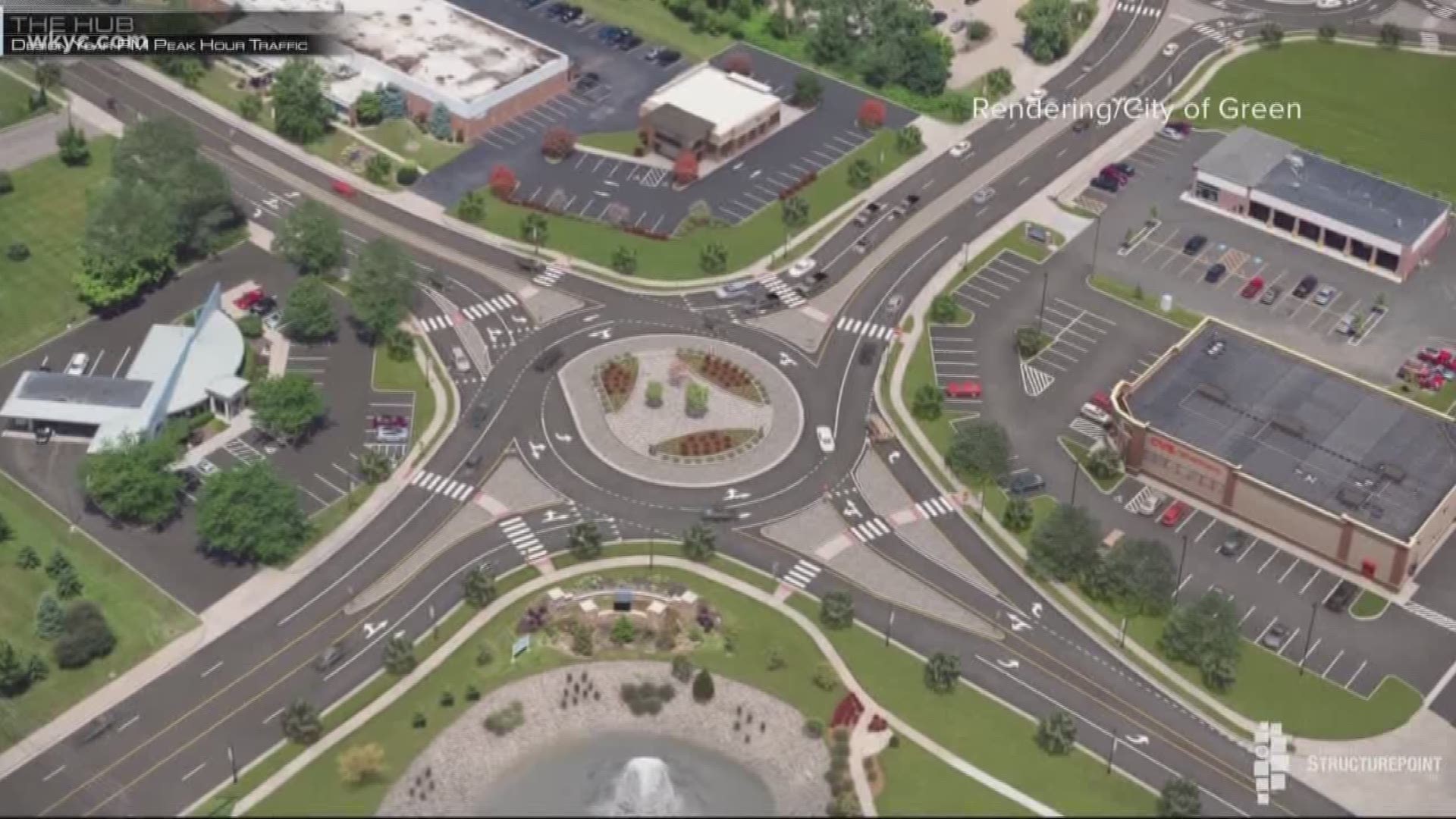 New roundabout under construction in Summit County