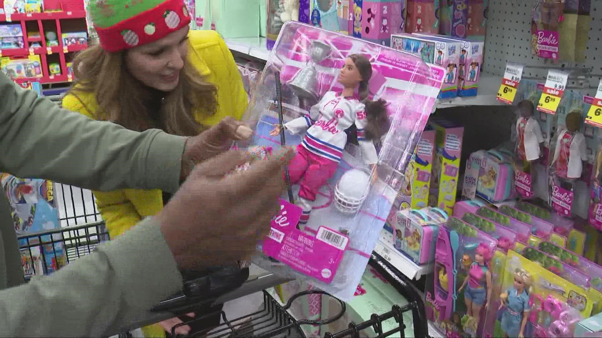 The organization adopts families for the holidays, and wants to adopt more than ever this year.