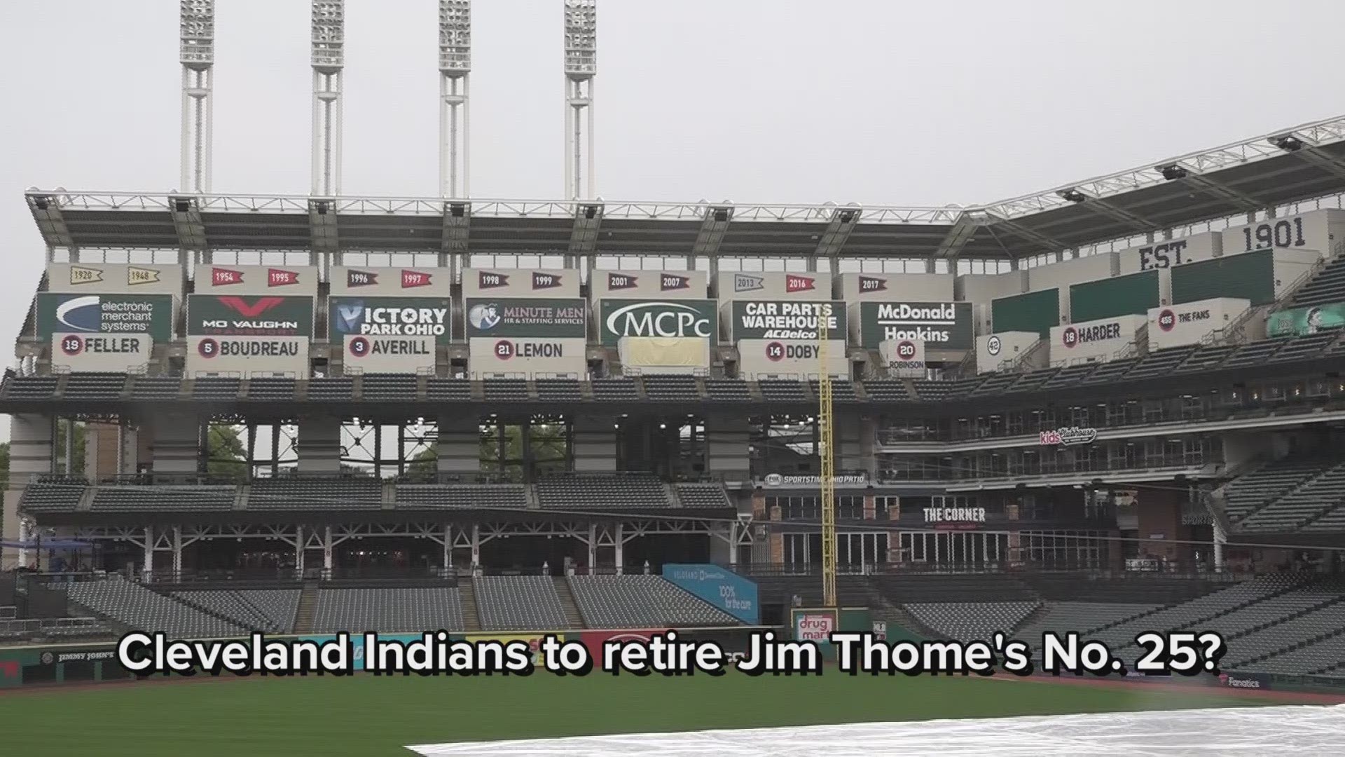 Cleveland Indians to retire Jim Thome's No. 25? New clue points to surprise honor