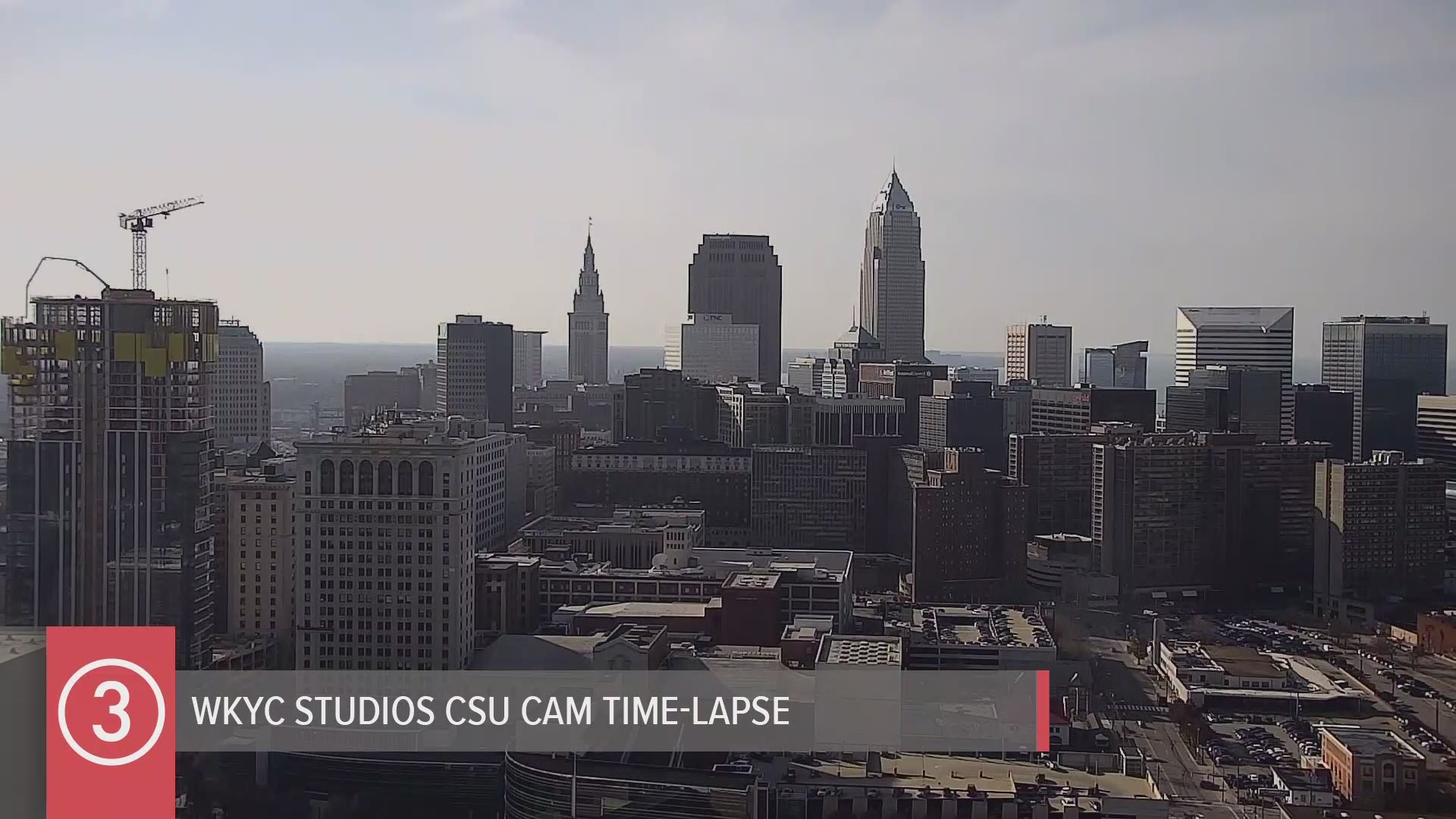 Here's Monday afternoon weather time-lapse from the WKYC Studios CSU Cam showing a beautiful day in the neighborhood... a beautiful day for feeling good. Enjoy!