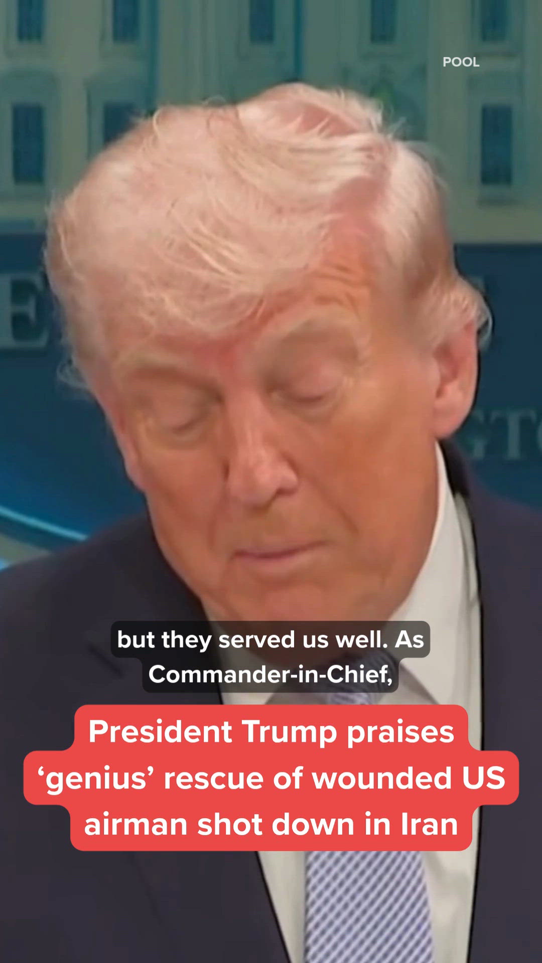 President Trump praises ‘genius’ rescue of wounded US airman shot down ...