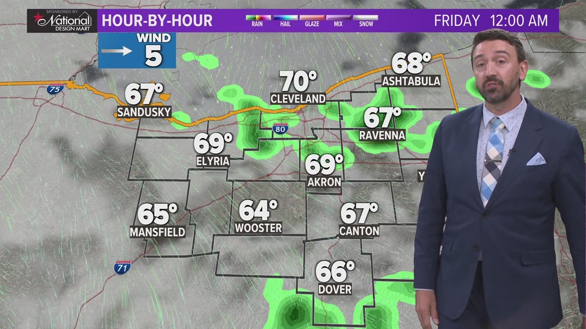 Cleveland Weather: Lingering Rain Chances, Still Humid Tonight | wkyc.com