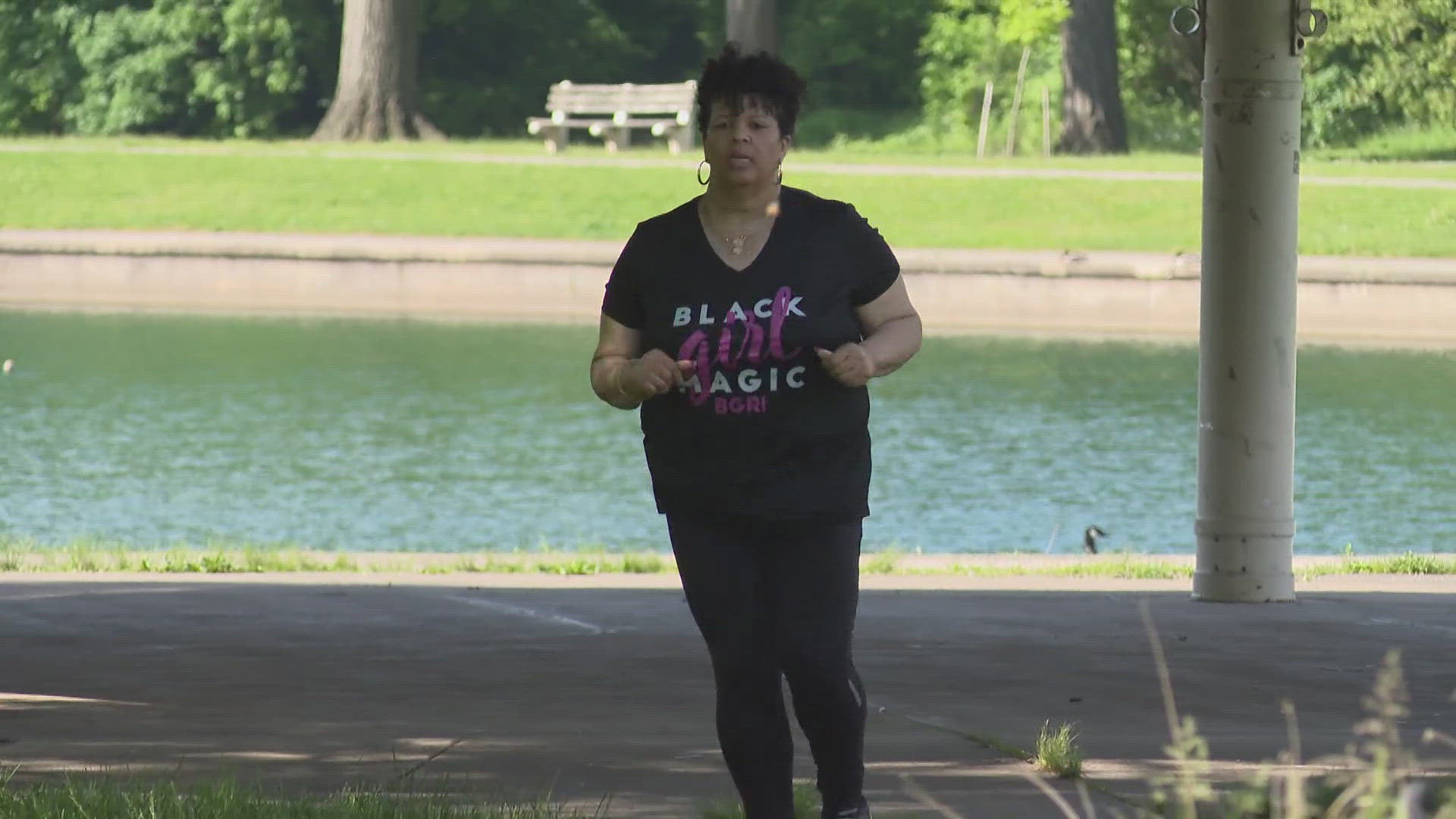 Candice Toney's running journey began more than 10 years ago, but was derailed by health issues and the pandemic. This year, she's back on the pavement.