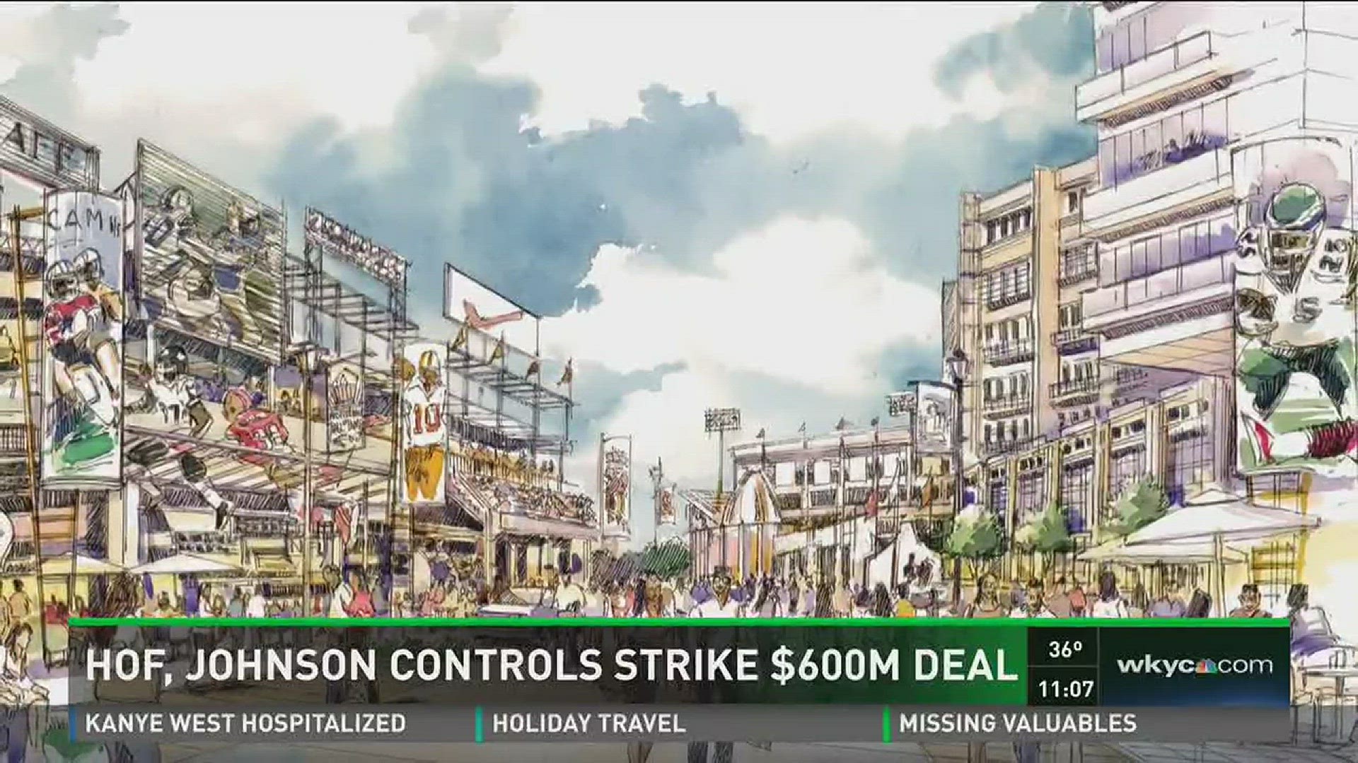 HOF, Johnson controls strike $600M deal