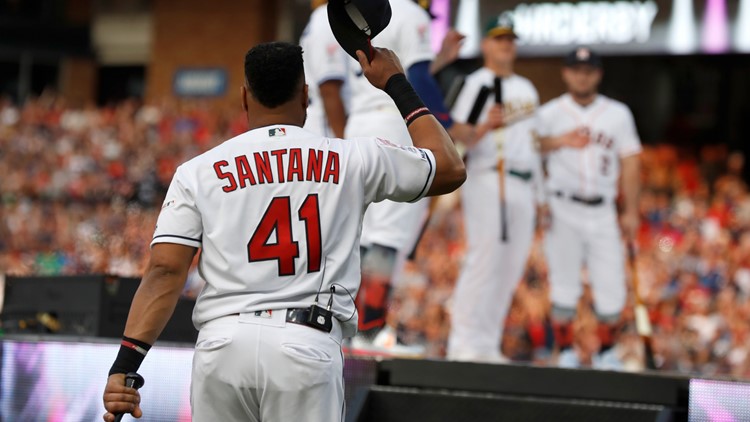 Carlos Santana eliminated from opening round of All-Star Home Run