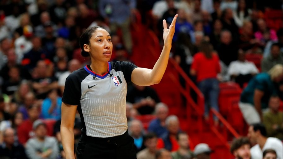 Brush Graduate Becomes Nba S 7th Full Time Woman Referee Wkyc Com