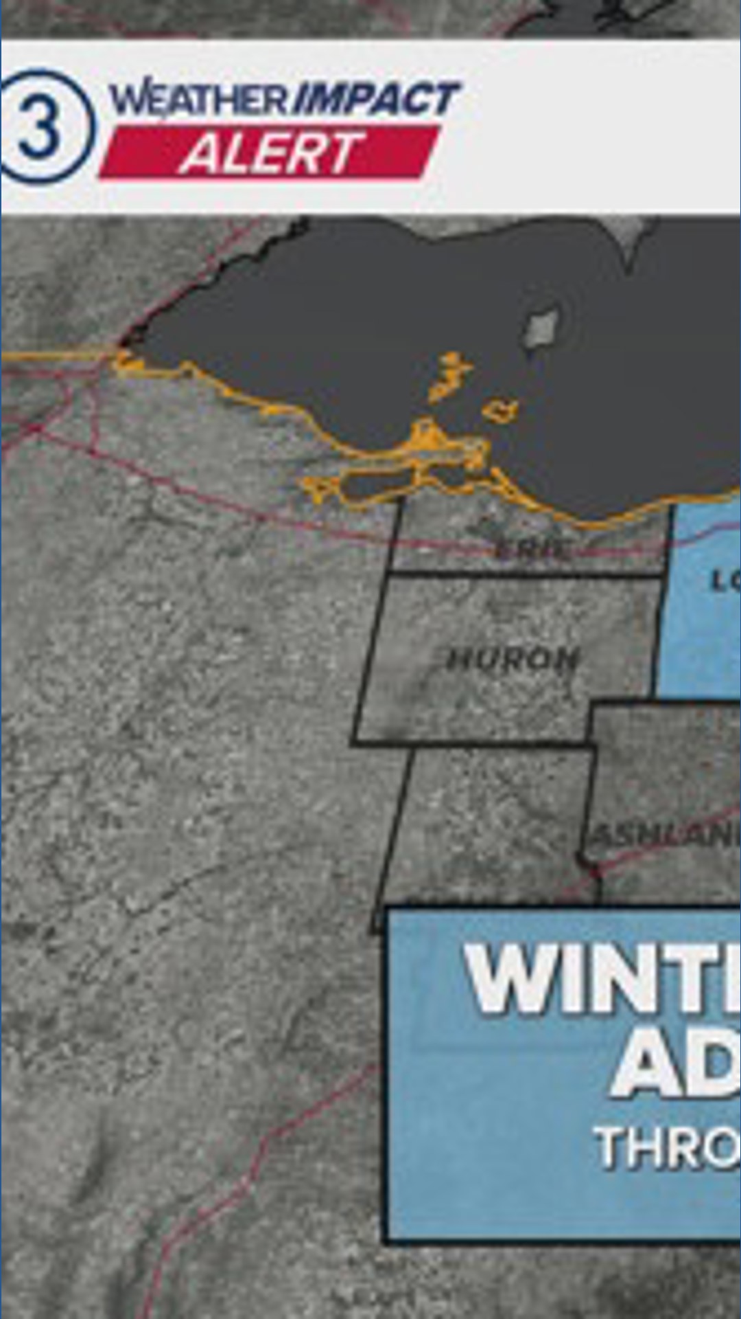Winter Weather Advisory issued in multiple Northeast Ohio counties as ...