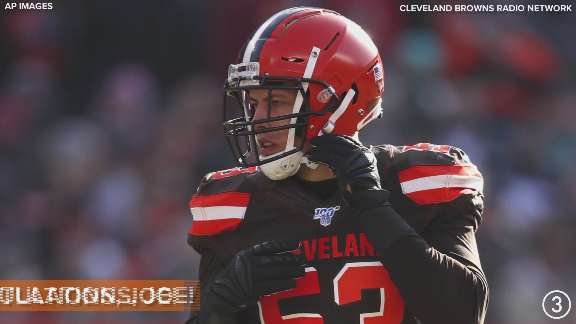Congrats, Joe!  Joe Schobert was named the AFC Defensive Player of the Week for his effort in the Cleveland Browns' 41-24 victory over the Miami Dolphins.