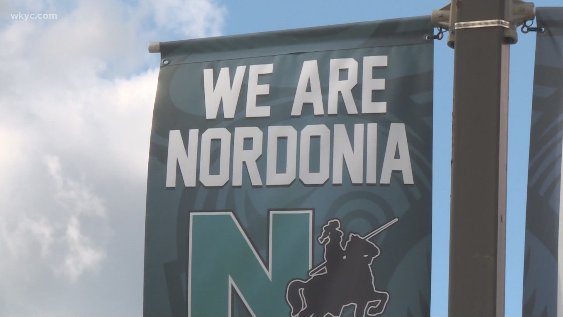 The coach made an 'inappropriate joke" to a player on the football team.  Tiffany Tarpley has the latest from Nordonia High School in Macedonia.